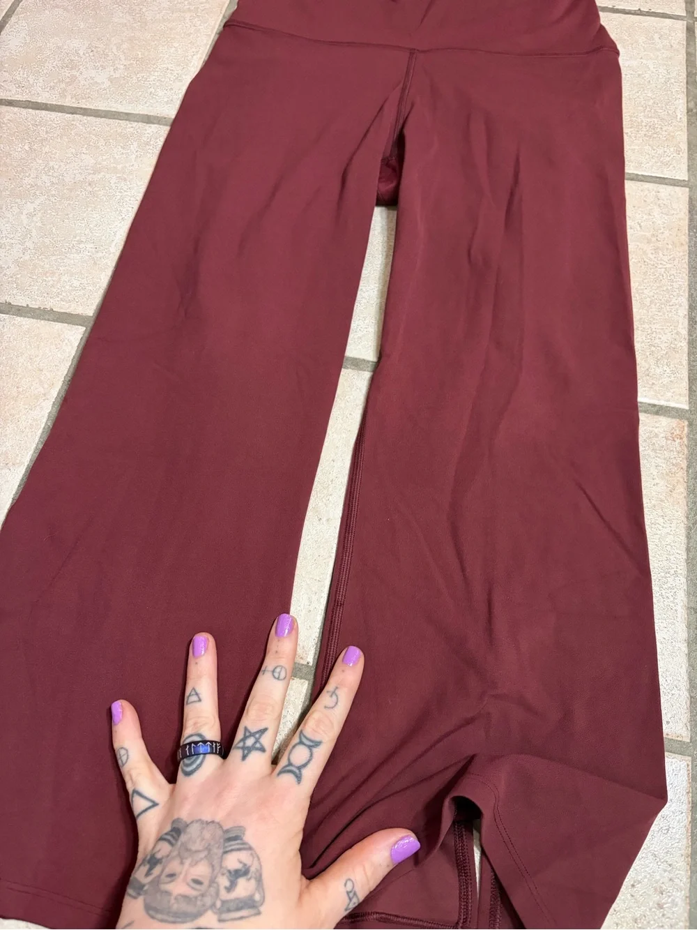 NWOT Lululemon Add Flare High-Rise Crop 21